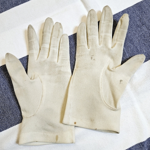 Vintage 60s Op-Art gloves - Picture 4 of 6